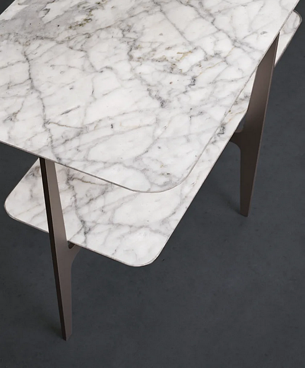 Rechteckiger Couchtisch aus Marmor CASAMILANO DUPRE Fabrik CASAMILANO aus Italien. Foto №3