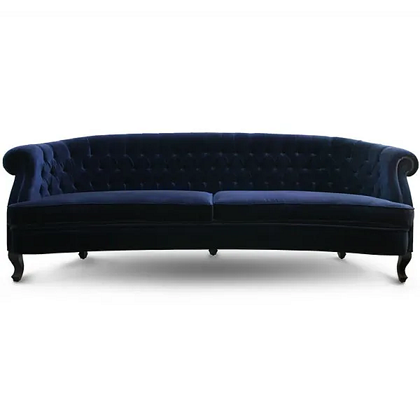 Dreisitzer Sofa aus Samt mit gepolsterter Rückenlehne BRABBU Maree Fabrik BRABBU aus Italien. Foto №6