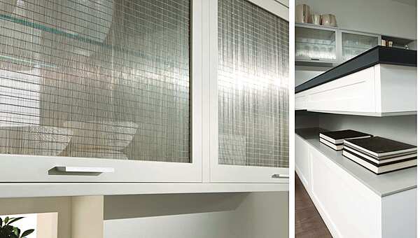 Einbauküche mit Insel aus Holz ASTER CUCINE Timeline Fabrik Aster Cucine aus Italien. Foto №5