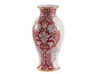 Handgefertigte Keramikvase Lustro Merletto L_Antica Deruta LM / 566 / B /40