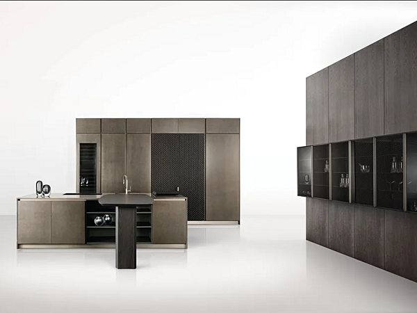Holzküche mit integrierten Griffen GIORGETTI GK 01 Fabrik GIORGETTI aus Italien. Foto №3