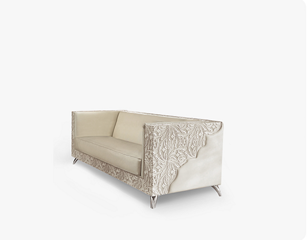 Dreisitzer Sofa mit gepolsterter Rückenlehne Bizzotto Italia Rebecca Fabrik Bizzotto Italia aus Italien. Foto №1