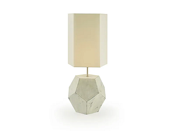 Keramische Tischlampe Penta MARIONI 02207BL Fabrik MARIONI aus Italien. Foto №4