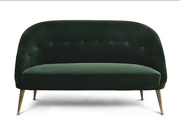 Zweisitzer Samtsofa Malay BRABBU Fabrik BRABBU aus Italien. Foto №1