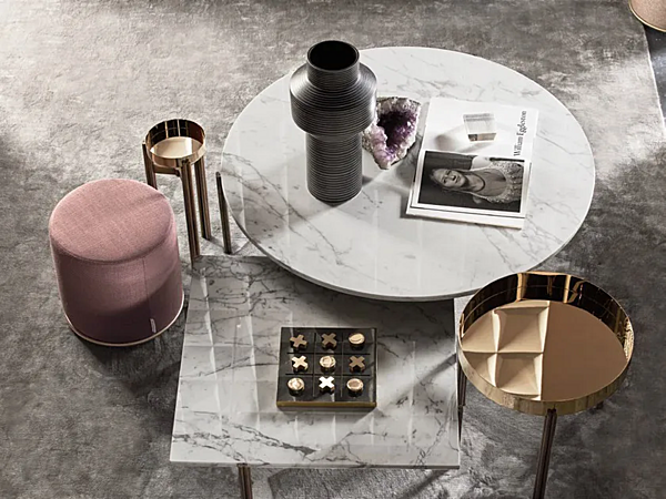 Marmor und Messing Tischspiel Tic Tac Toe Gallotti&Radice Fabrik Gallotti & Radice aus Italien. Foto №3