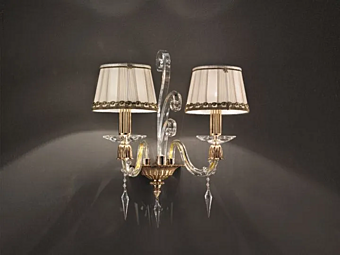 Wandleuchte mit Swarovski-Kristallen Euroluce Lampadari Midha A2