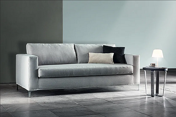 Sofa-Bett aus Leder oder Stoff VIBIEFFE 2400 Happy Fabrik VIBIEFFE aus Italien. Foto №2