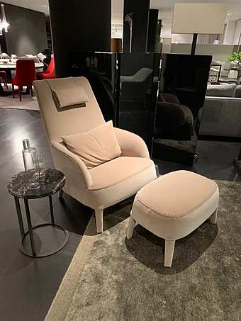 Sessel Poltrona e pouf Febo, Apta Collection
