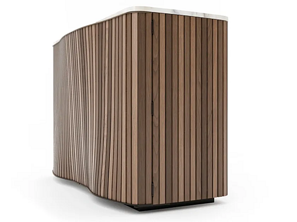 Walnuss Bar Cabinet Kiri GIORGETTI 86500 Fabrik GIORGETTI aus Italien. Foto №4
