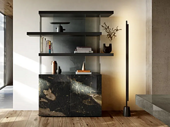 Freistehendes Bücherregal aus Marmor LAGO AIR 1464