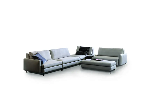 Ecksofa aus Stoff oder Leder 525 Nordic VIBIEFFE Fabrik VIBIEFFE aus Italien. Foto №2