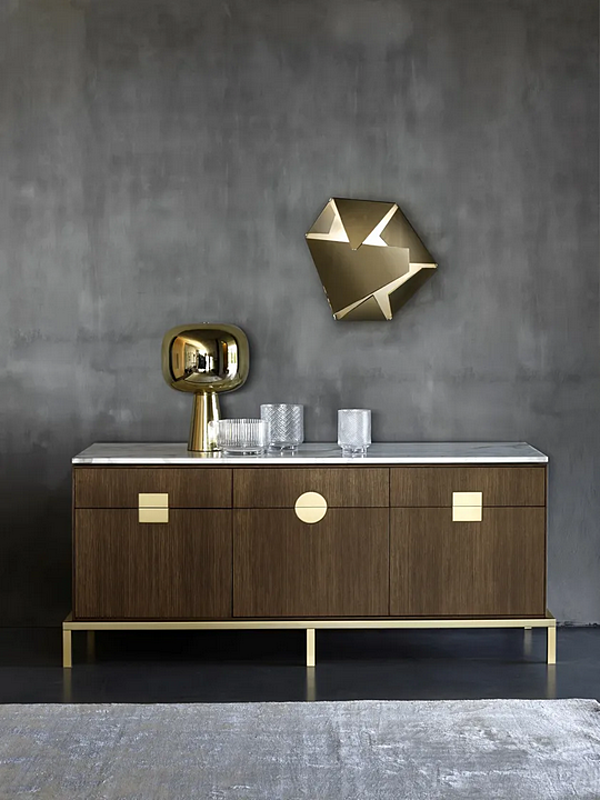 Holzfurnier Sideboard mit Schubladen GHIDINI1961 Zuan PR302SB101 Fabrik GHIDINI1961 aus Italien. Foto №6