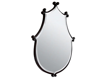 Wandmontierter Badezimmer Spiegel Adelle Gentry Home Fabrik Gentry Home aus Italien