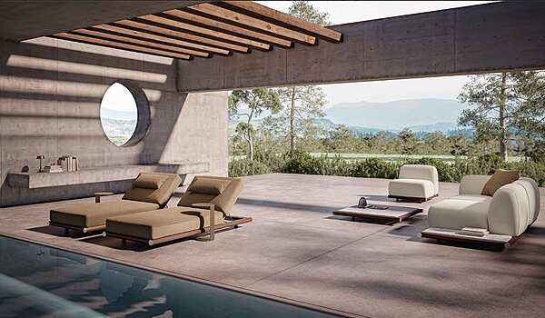 Sonnenliege RUGIANO PUAM/S1 Fabrik RUGIANO aus Italien. Foto №3