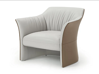 Lederarmchair mit Armlehnen Sella i 4 Mariani