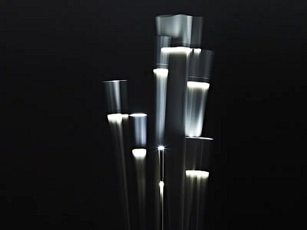 Stehlampe aus Kunststoff Fabbian Giunco Fabrik Fabbian aus Italien. Foto №3