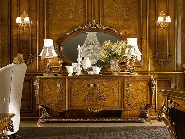 Tischspiegel oval mit Rahmen Dolcevita A.R. Arredamenti 203/S Fabrik A.R.ARREDAMENTI SRL aus Italien. Foto №2