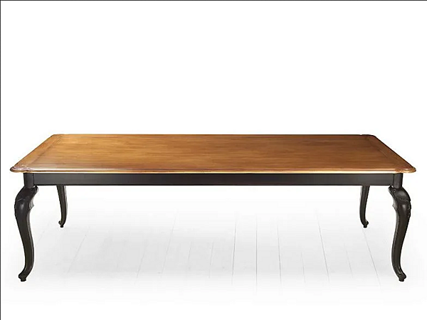Rechteckiger Esstisch aus Massivholz Rivoli MARIONI 02025G Fabrik MARIONI aus Italien. Foto №1