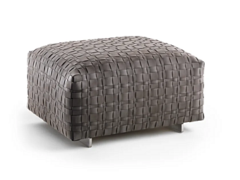 Quadratischer Gartenpouf aus Polyurethan FLEXFORM Bangkok Outdoor