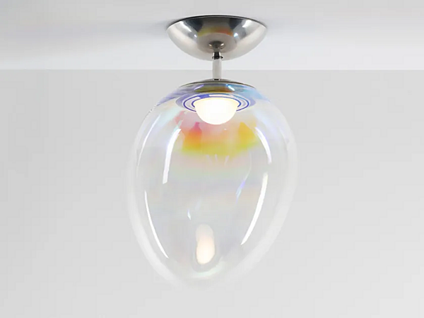 Deckenlampe aus geblasenem Glas Stellar Nebula Artemide 0152120A Fabrik Artemide aus Italien. Foto №1