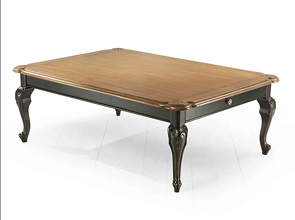 Rechteckiger Couchtisch aus Holz Rivoli MARIONI 02029 Fabrik MARIONI aus Italien. Foto №1