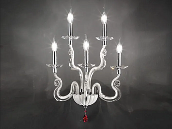 Wandleuchte aus Swarovski Kristallen Venezia Superlux A5 Euroluce Lampadari