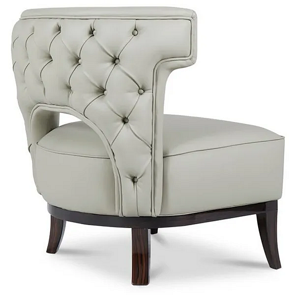 Tufted Lederarmchair mit Armlehnen BRABBU Kansas Armchair Fabrik BRABBU aus Italien. Foto №2