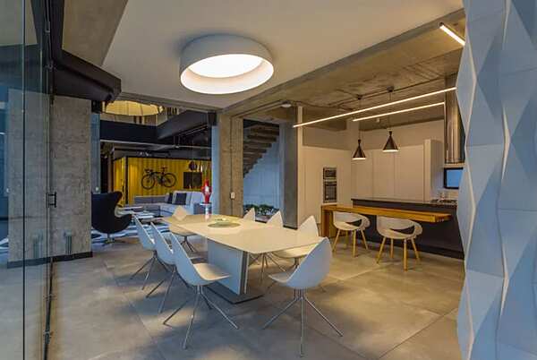 Leuchter DELTALIGHT Superdome Fabrik DELTALIGHT aus Italien. Foto №4