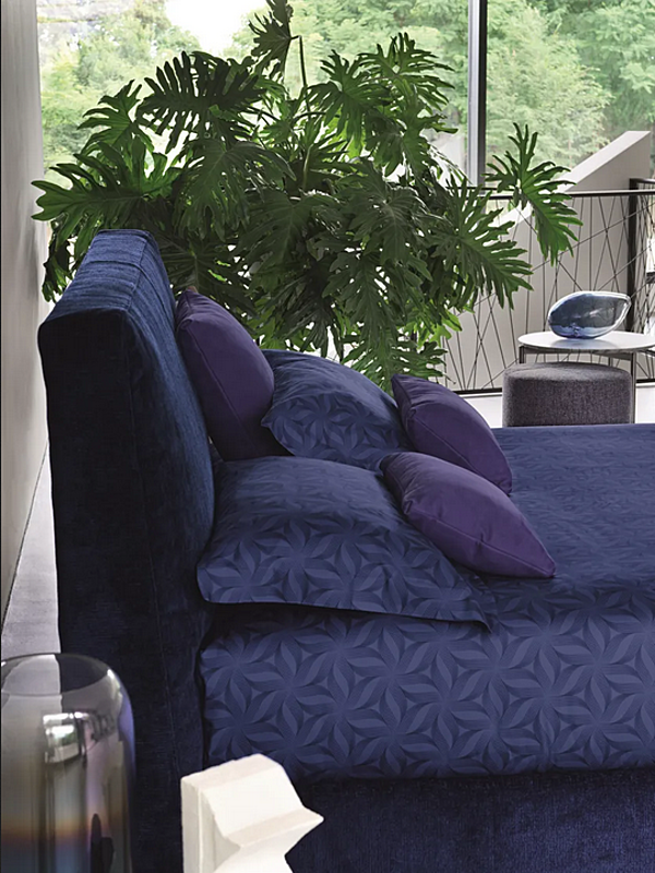 Doppelbett mit gepolsterter Rückenlehne Flou MyPlace Fabrik Flou aus Italien. Foto №9