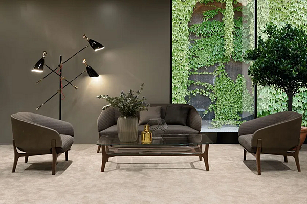 Rechteckiger Couchtisch aus Kristall i 4 Mariani Savile Row Fabrik i 4 Mariani aus Italien. Foto №5