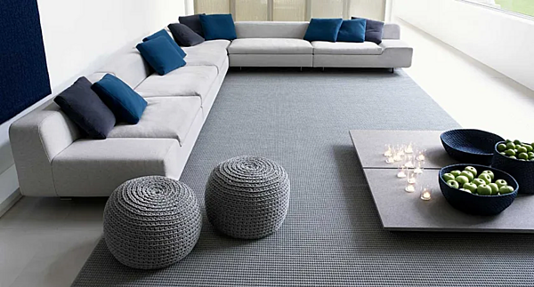 Stoffhocker Picot PAOLA LENTI B48A, J04A, B48B Fabrik PAOLA LENTI aus Italien. Foto №2