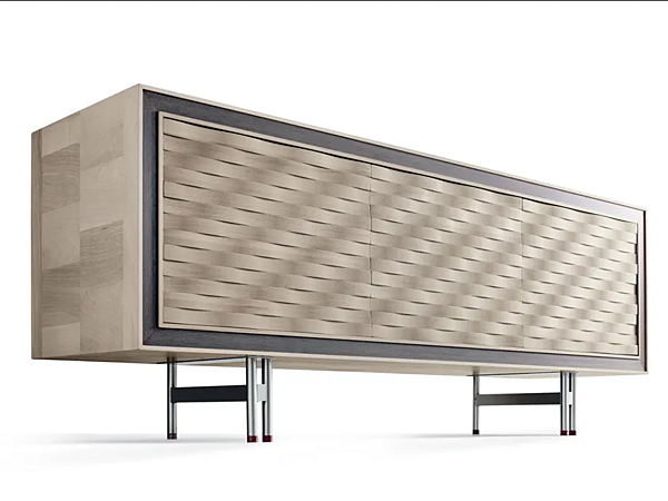 Holzsideboard mit Türen Quadra A 612 DALE Fabrik DALE aus Italien. Foto №1