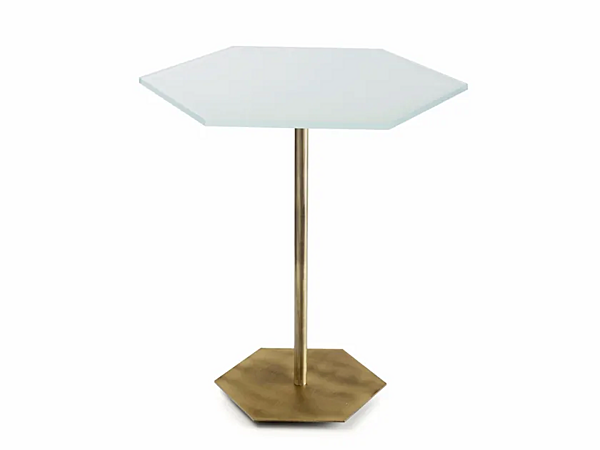 Kristall Couchtisch Ted MARIONI 02832/C Fabrik MARIONI aus Italien. Foto №1