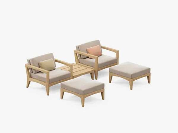 Poof ROYAL BOTANIA ZNTL 75T Fabrik ROYAL BOTANIA aus Italien. Foto №3