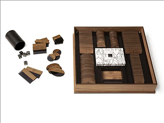 Walnuss Pokerbox Montecarlo GIORGETTI GA409G