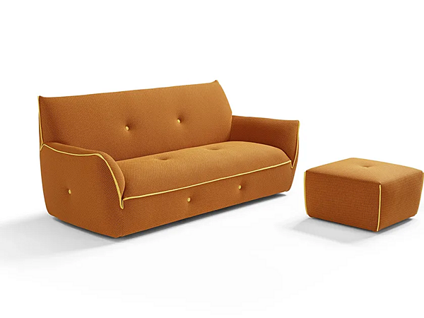 Sofa aus dehnbarem Stoff Yuki Egoitaliano Fabrik Egoitaliano aus Italien. Foto №7