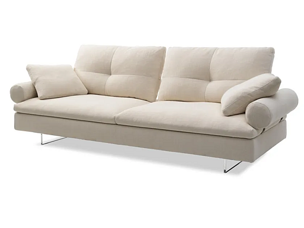 Ecksofa aus Stoff mit obiteter Rückenlehne Saba Limes New Fabrik SABA aus Italien. Foto №2