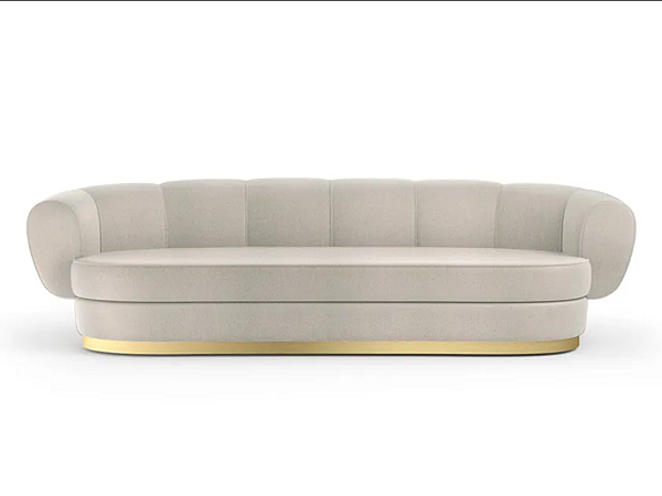 Vierplätziger Stoffsofa mit weicher Rückenlehne MARIONI Grace I0200 Fabrik MARIONI aus Italien. Foto №1