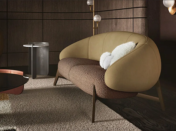 Zweisitzer Stoffsofa mit weicher Rückenlehne CASA +39 MICHELIA EMI003 Fabrik ENCORE (by CASA +39) aus Italien. Foto №2