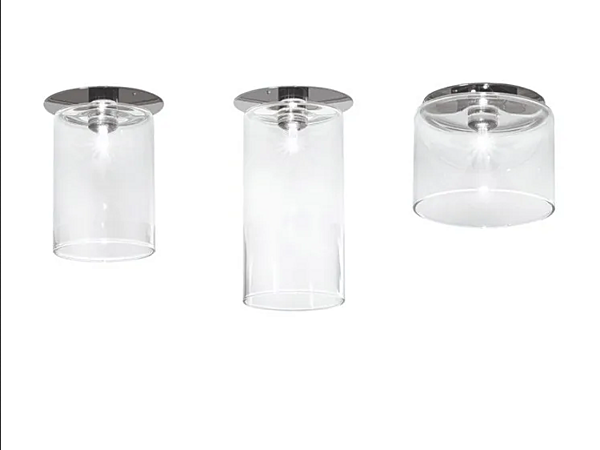 Halogen-Kristall-Deckenlampe Spillray AXOLIGHT PL SPIL P I, PL SPIL M I, PL SPIL G I Fabrik Axolight aus Italien. Foto №1