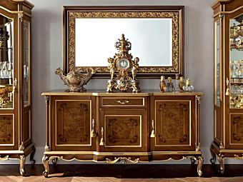 Sideboard aus massivem Holz 12117 Modenese Luxury Interiors Sideboard aus massivem Holz 12117 Modenese Luxury Interiors Fabrik MODENESE GASTONE aus Italien