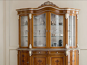 Hochschrank mit Türen und Schubladen aus Holz Modenese Luxury Interiors 13102 Hochschrank mit Türen und Schubladen aus Holz Modenese Luxury Interiors 13102 Fabrik MODENESE GASTONE aus Italien