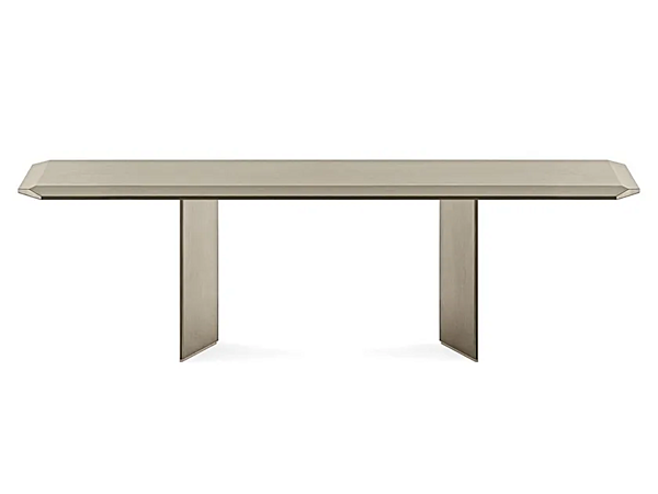 Rechteckiger Tisch aus Holz und Glas Gallotti&Radice Dolm Plus Fabrik Gallotti & Radice aus Italien. Foto №1