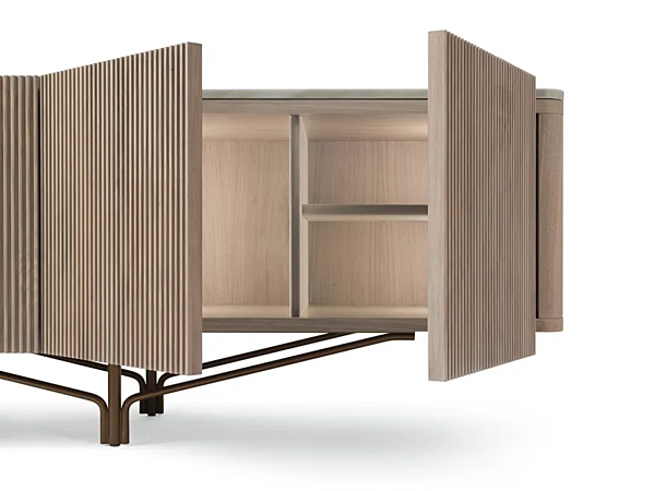 Walnuss Sideboard Charlotte GIORGETTI 85010, 85011, 85020, 85021 Fabrik GIORGETTI aus Italien. Foto №4