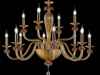 Kristalllüster mit Swarovski-Kristallen Euroluce Lampadari Sheen L8 4