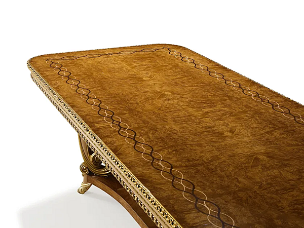 Erweiterbarer rechteckiger Esstisch aus Holz A.R. Arredamenti Harmony Table 306 Fabrik A.R.ARREDAMENTI SRL aus Italien. Foto №5