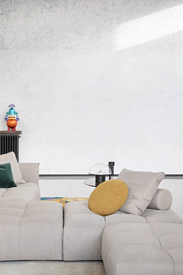 Ecksofa aus Stoff mit abnehmbarem Bezug Pixel Saba Fabrik SABA aus Italien. Foto №4