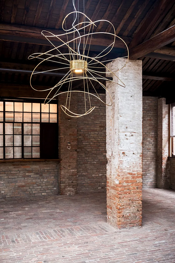 LED Pendelleuchte aus Metall mit Ringdesign AXOLIGHT Hoops Fabrik Axolight aus Italien. Foto №8