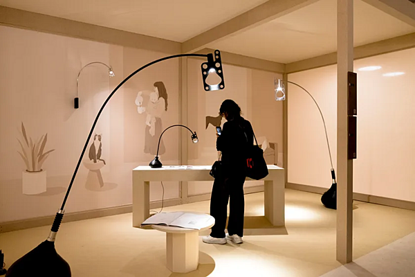 Wandleuchte aus Aluminium mit LED AXOLIGHT BUL BO WALL Fabrik Axolight aus Italien. Foto №4