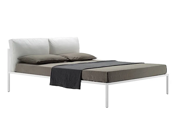 Zweibett mit gepolsterter Rückenlehne Nyx 1707 ZANOTTA Fabrik ZANOTTA aus Italien. Foto №1